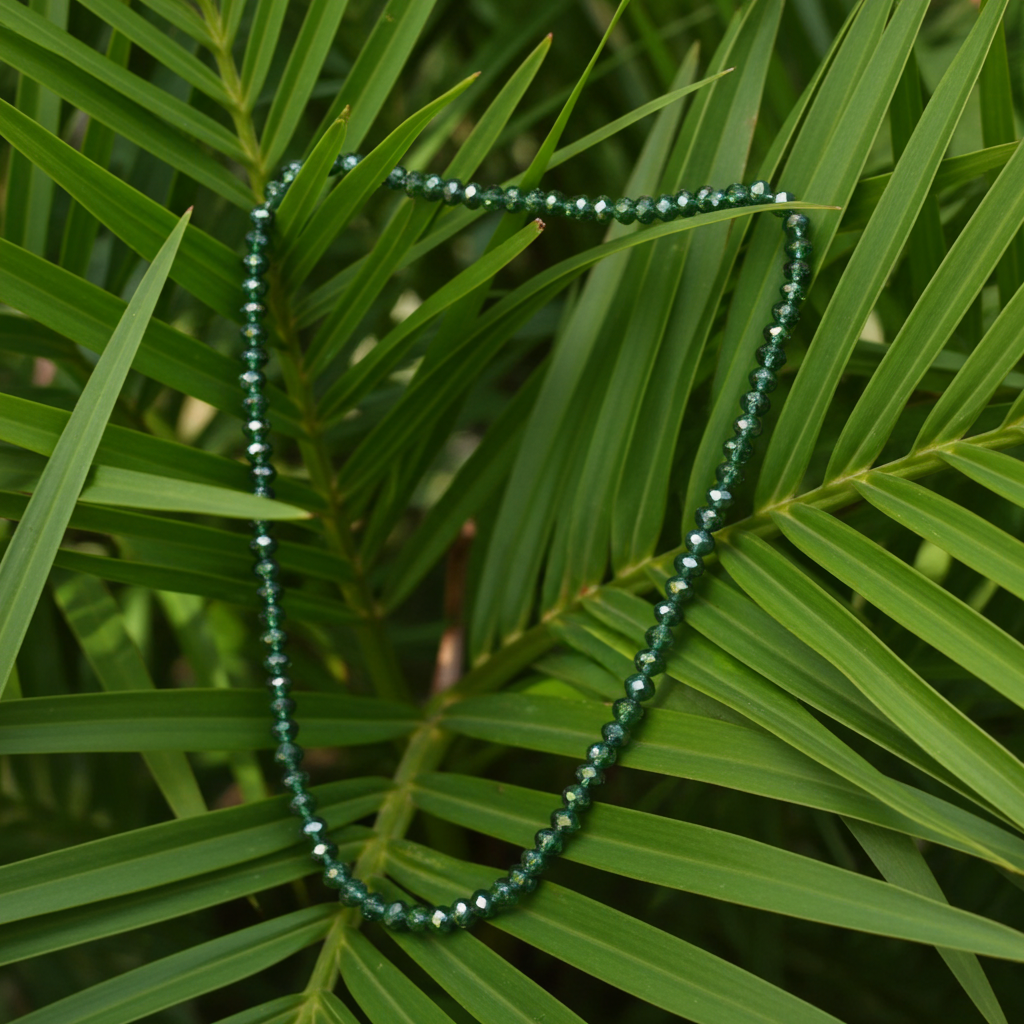 Seashell blue Necklace and a green necklace both for $11